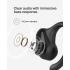 Belkin SoundForm ClearFit Open-Ear Wireless Earbuds, Lightweight Sport Earphones, Bluetooth Earbuds w/Long-Lasting Comfort, IPX5 Waterproof Earbuds for iPhone, Hiking, Biking, Running, & More - Black
